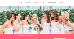 Desktop Screenshot of kissthismakeup.com